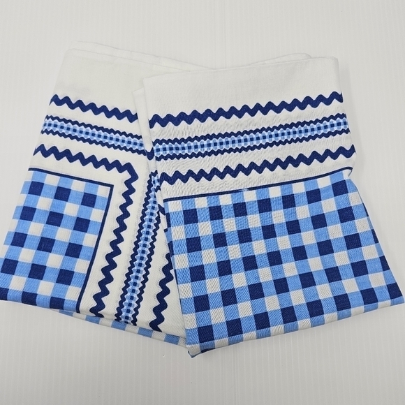 Tastemaker Muslin Pillowcases 2 Cottagecore Vintage Made In USA No Iron Coastal - Picture 8 of 8